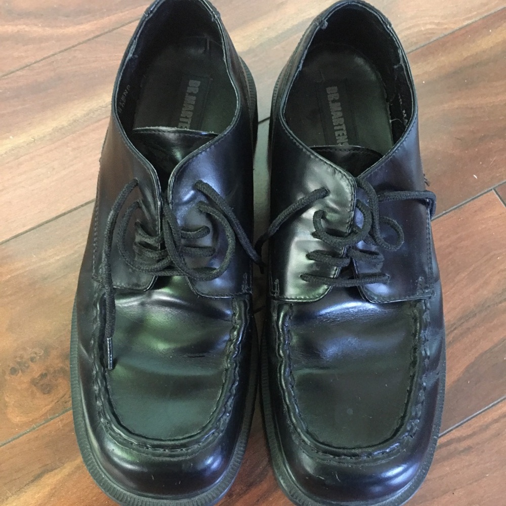 Doc Martens Men’s black dress shoes Size 10